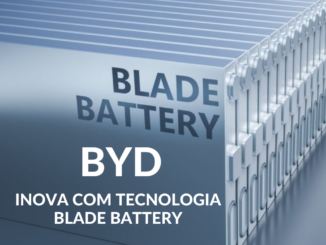 BYD inova com tecnologia blade battery.